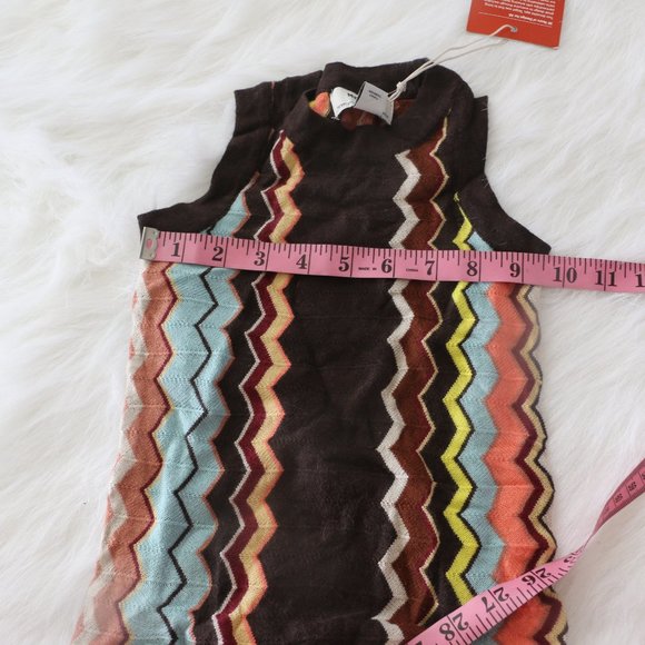 Missoni by Target Baby Sweater Vest - Classic Multicolor Zigzag - Size 18M - Picture 8 of 9